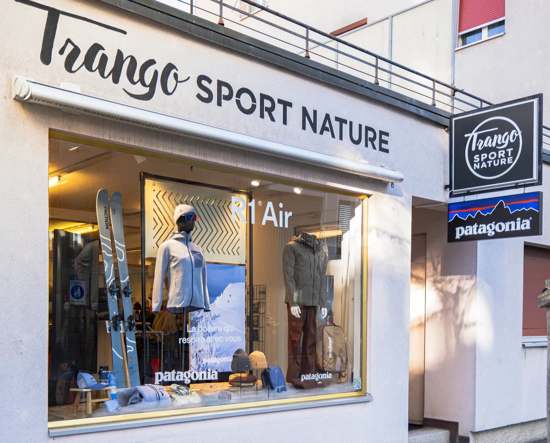 Interieur du magasin Trango Sport Nature